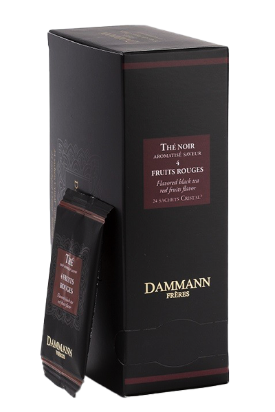 T&egrave; Nero - 4 Frutti Rossi - 24 bustine termosigillate