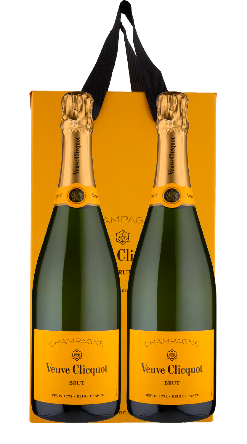 Box Champagne Brut 'Yellow Label' Veuve Clicquot (2bt)
