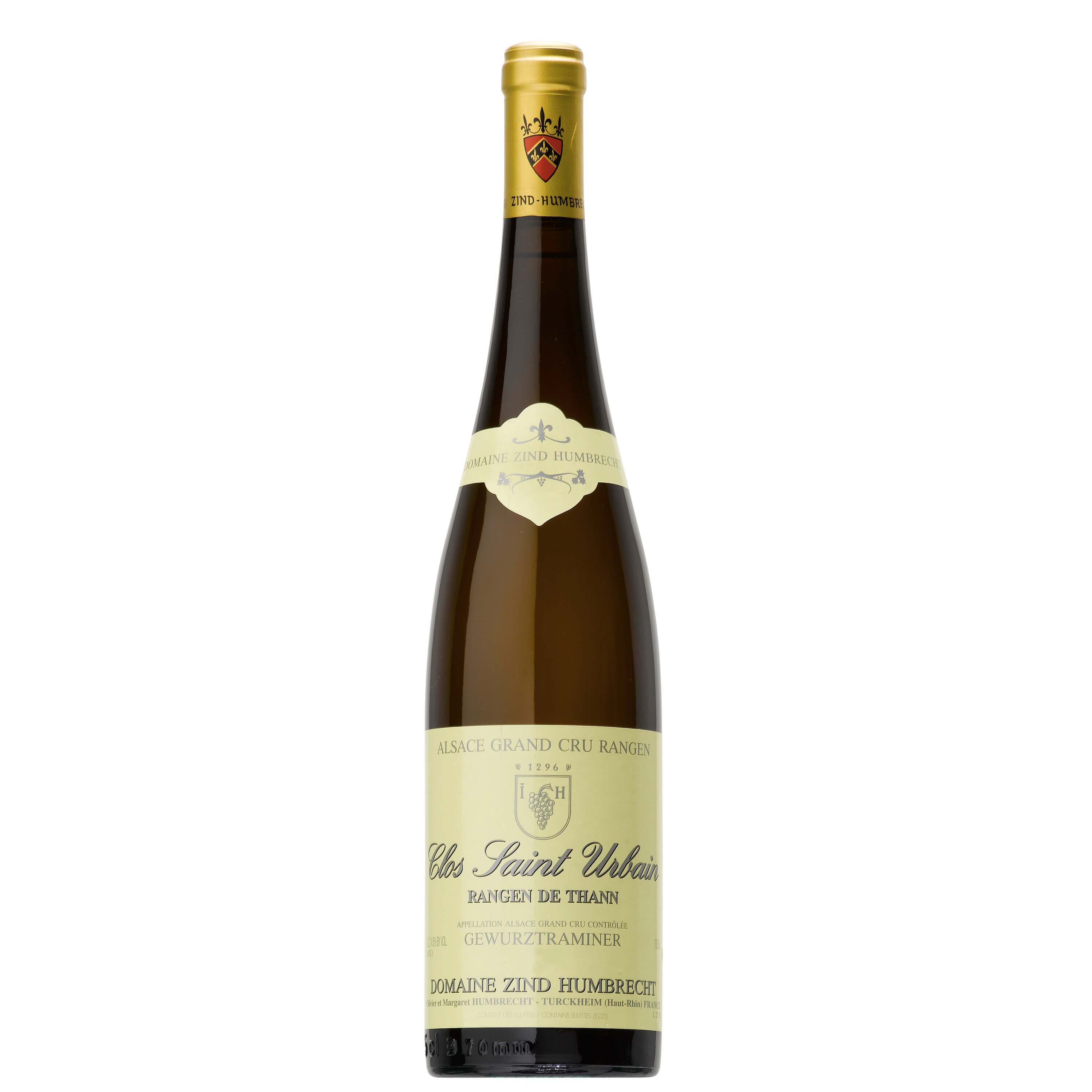 Alsace Grand Cru Gewürztraminer AOC "Rangen de Thann Clos Saint Urbain" - Domaine Zind-Humbrecht