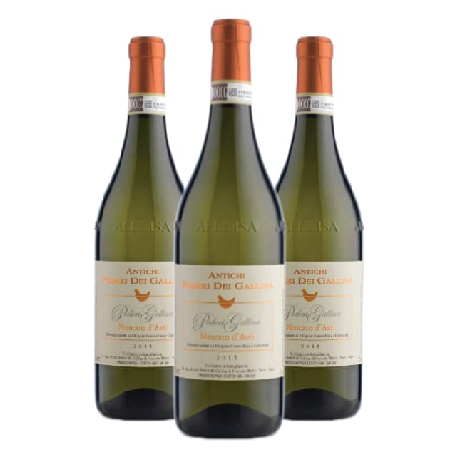 SPECIALE NATALE - 6 bottiglie di Moscato d'Asti DOCG Poderi Gallina Francone