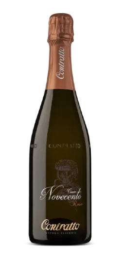 Spumante Metodo Classico "Cuv&egrave;e Novecento" Pas Dos&egrave; Ros&eacute; 2017