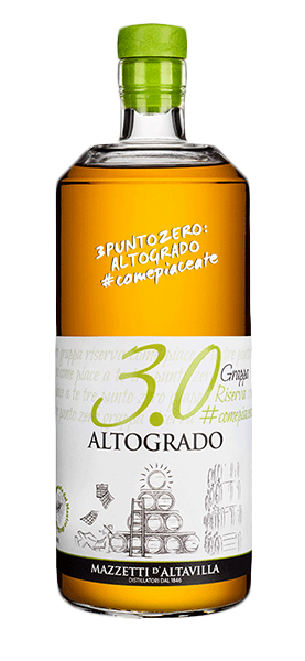 "3.0 Altogrado" Grappa Riserva