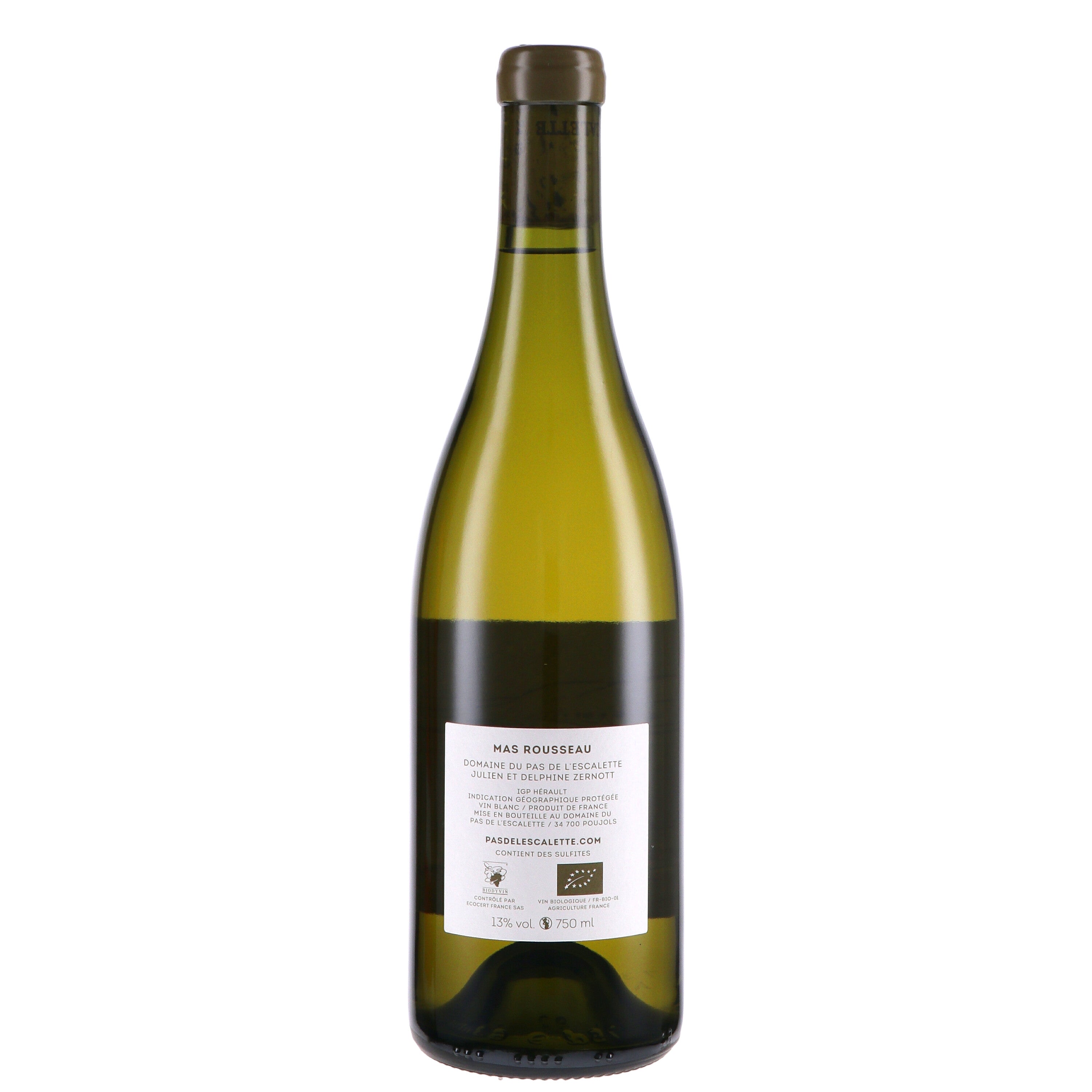 Languedoc "Mas Rousseau" - Domaine du Pas de l'Escalette