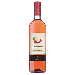 Candido Le Pozzelle Salice Salentino DOC Rosato 2024 0,75 ℓ