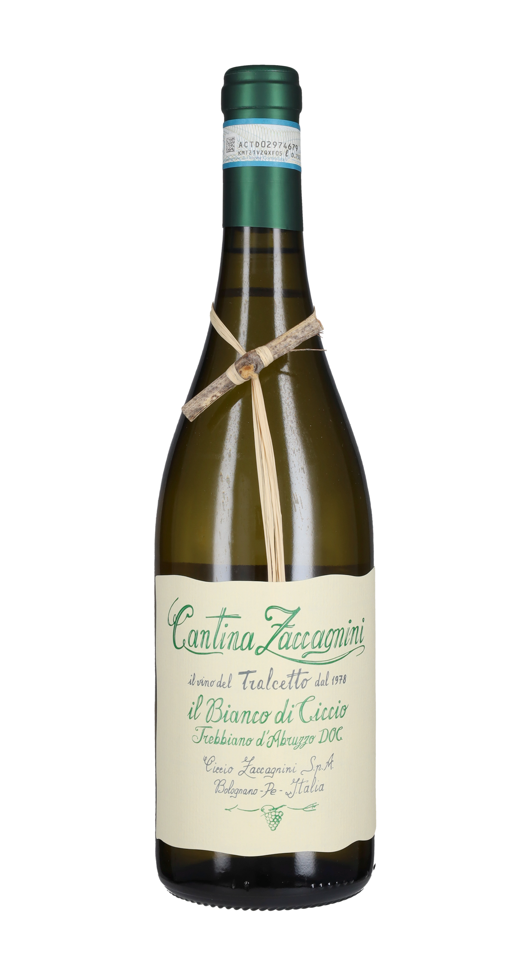 Trebbiano 'Bianco di Ciccio' Zaccagnini