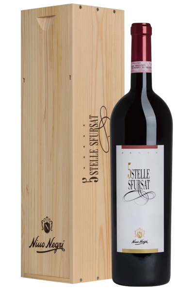 Magnum Sfursat Di Valtellina DOCG 5 Stelle Nino Negri (Cassetta in Legno)