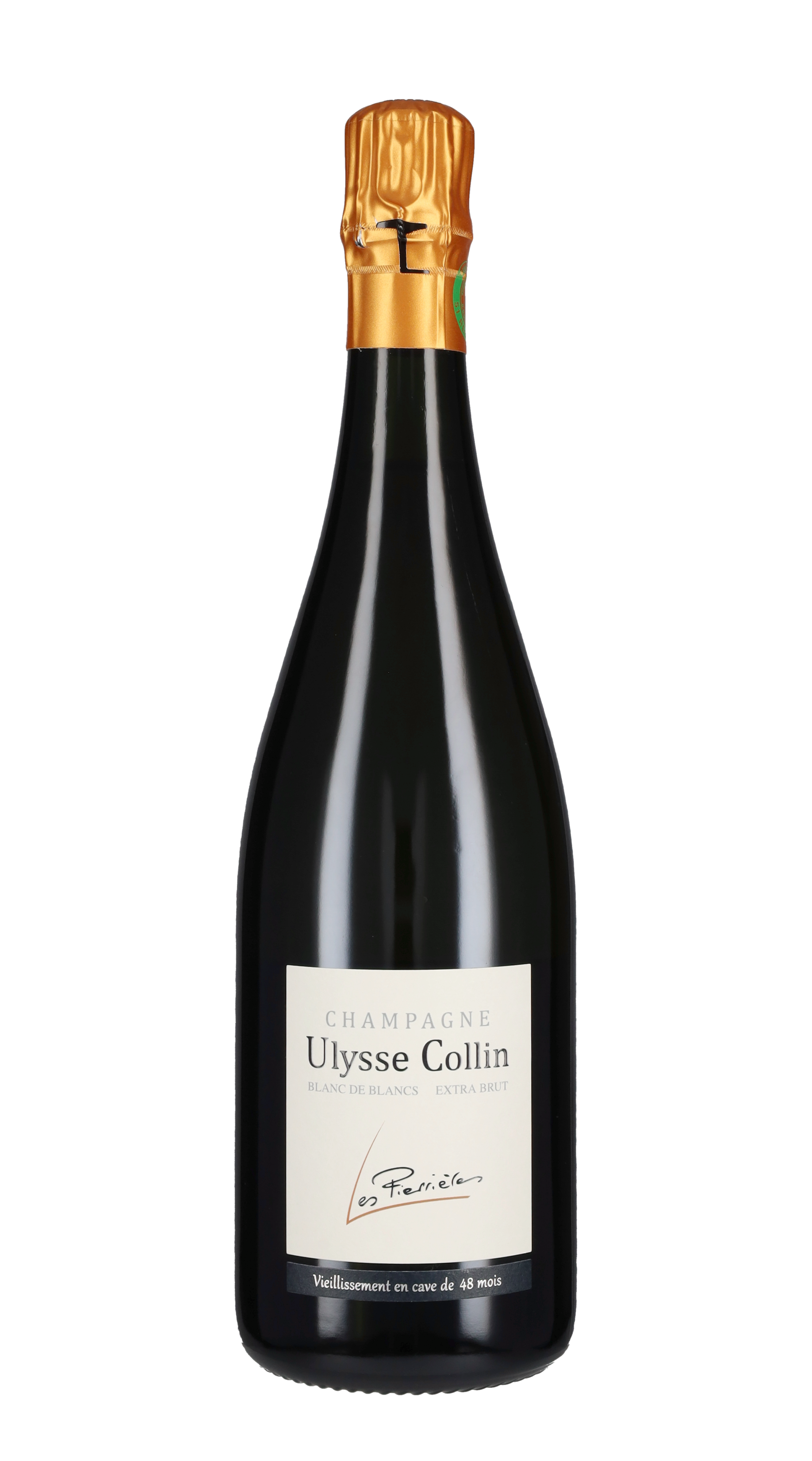 Champagne Extra Brut Blanc de Blancs 'Les Pierrieres' Ulysse Collin