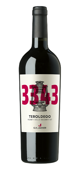 Teroldego "3343" Vigneti delle Dolomiti IGT 2022
