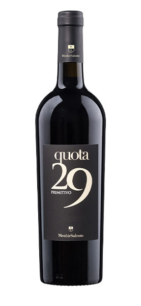 "Quota 29" Primitivo Puglia IGT 2024