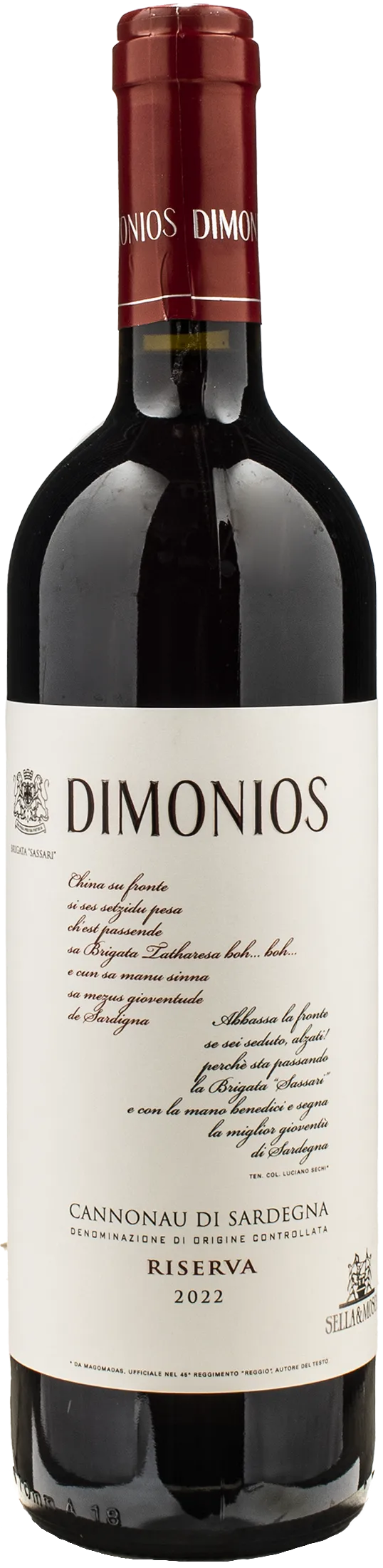 Cannonau Riserva Dimonios