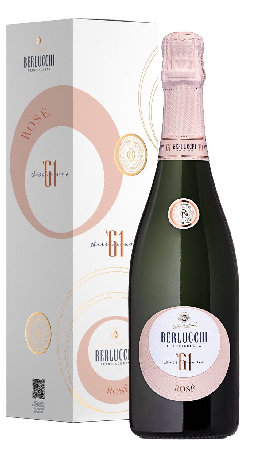 Franciacorta Rosé Brut 61 Berlucchi (Confezione)