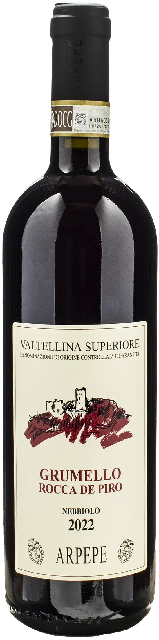 Valtellina Superiore Nebbiolo Grumello Rocca de Piro