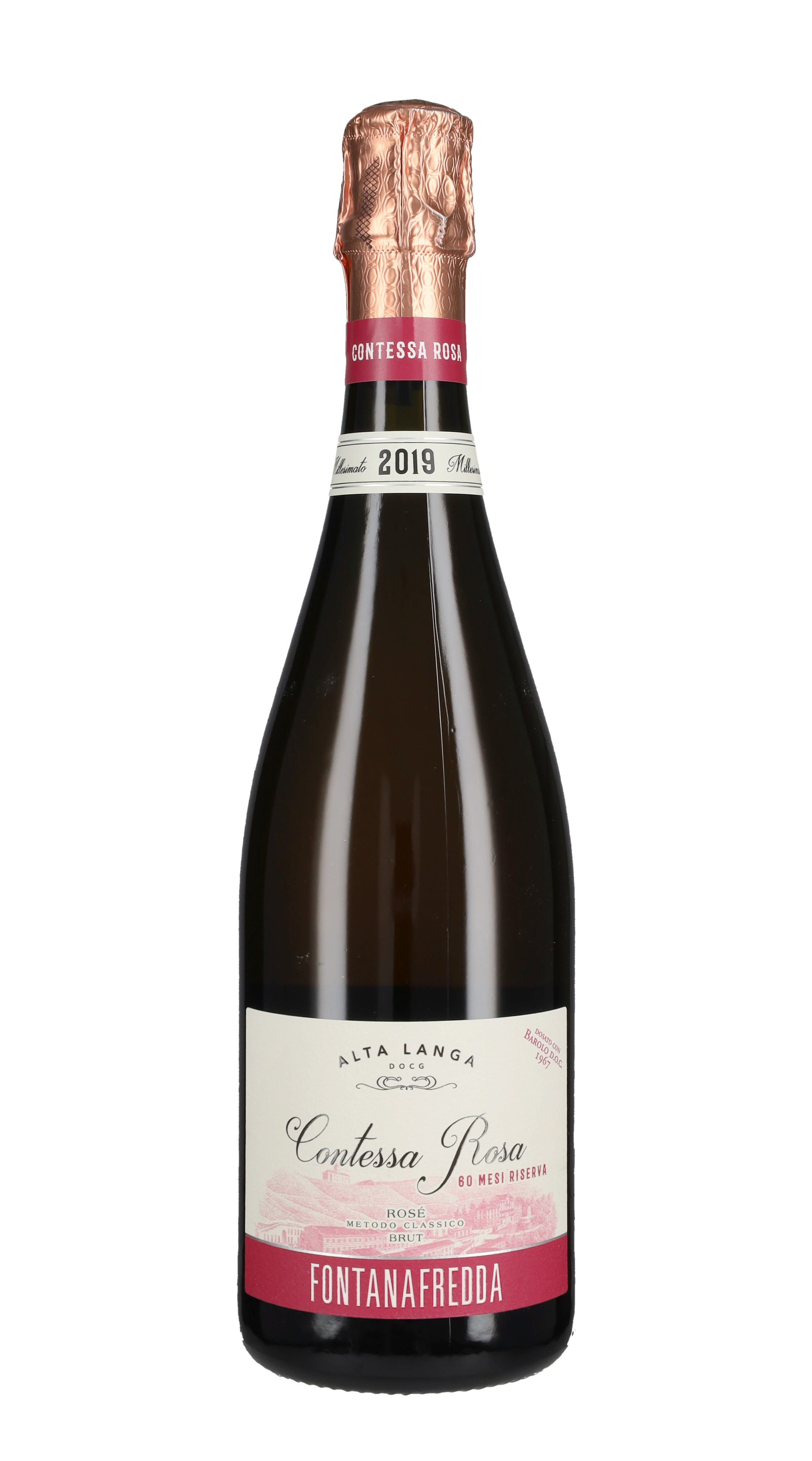 Alta Langa Rosé Brut Riserva 'Contessa Rosa'