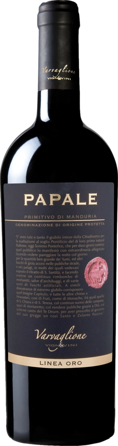 Papale Linea Oro Primitivo di Manduria DOP Varvaglione