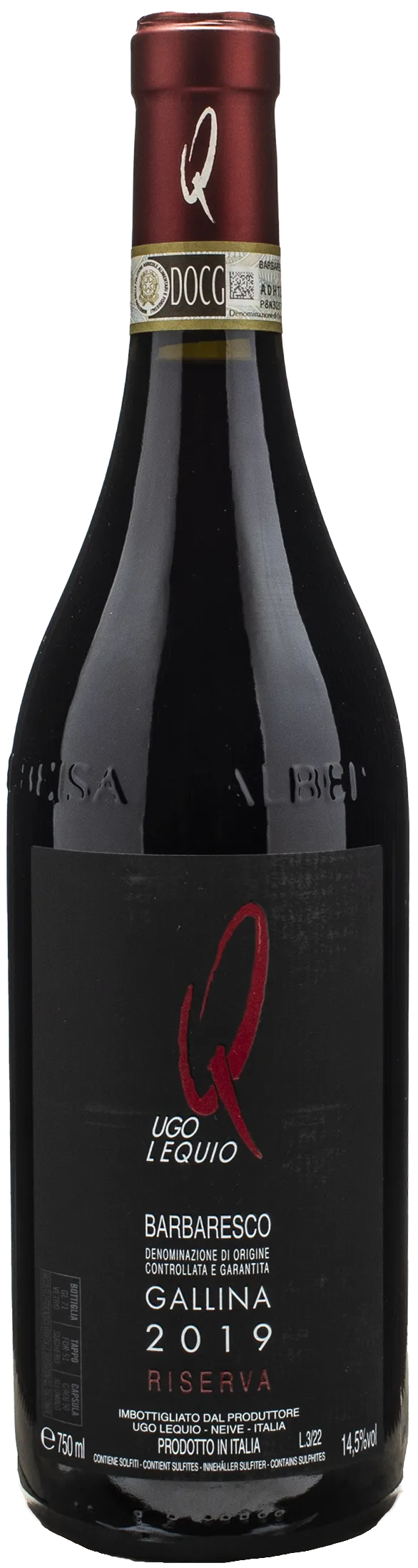 Barbaresco Gallina Riserva