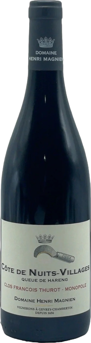 Henri Magnien Cote de Nuits-Villages Queue de Hareng Clos Francois Thurot Monopole 2023