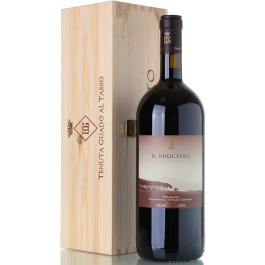 Il Bruciato Bolgheri DOC Superiore DOPPIO MAGNUM 3,0 lt Cassa Legno