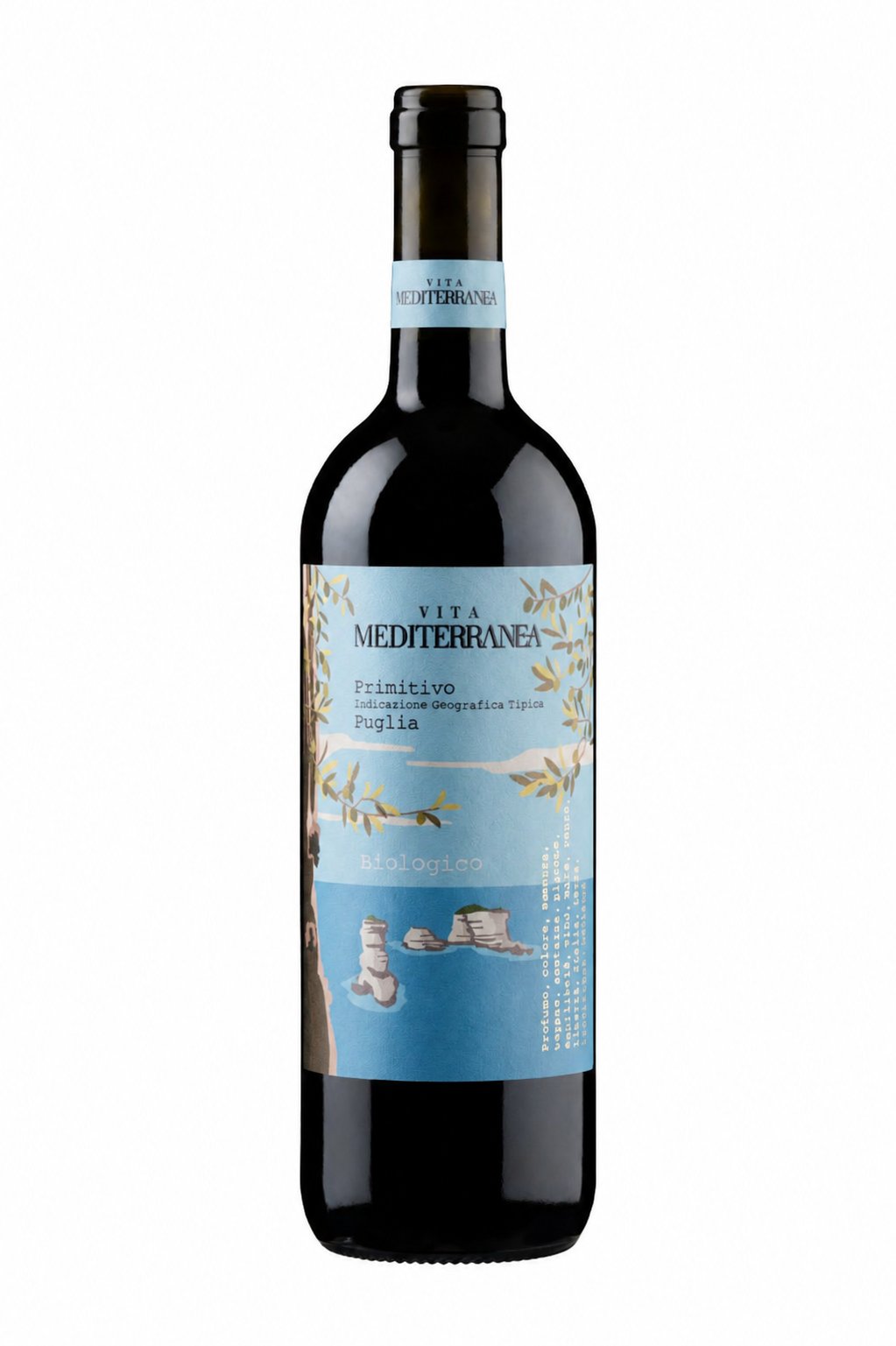 Primitivo Salento Igt Vino Biologico Vegano