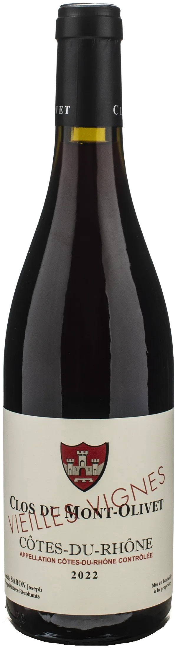 Mont Olivet Cotes Du Rhone Rouge Vieilles Vignes