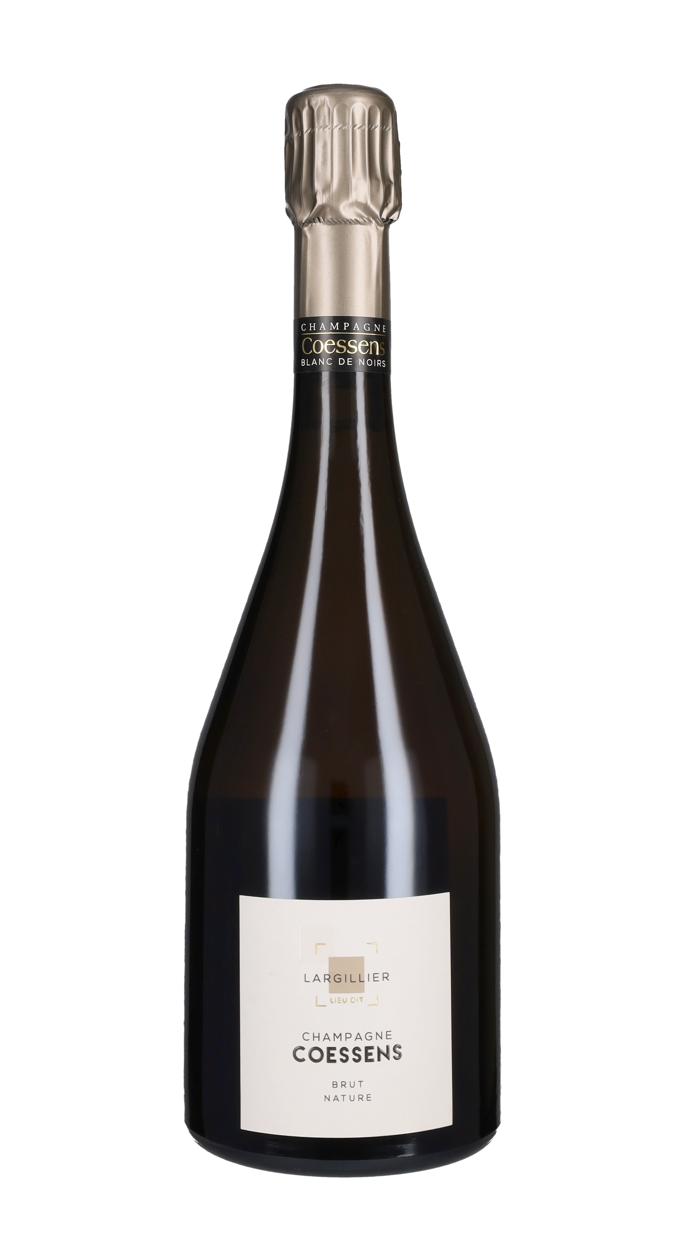 Champagne Brut Nature Blanc de Noirs 'Largillier' Jerome Coessens