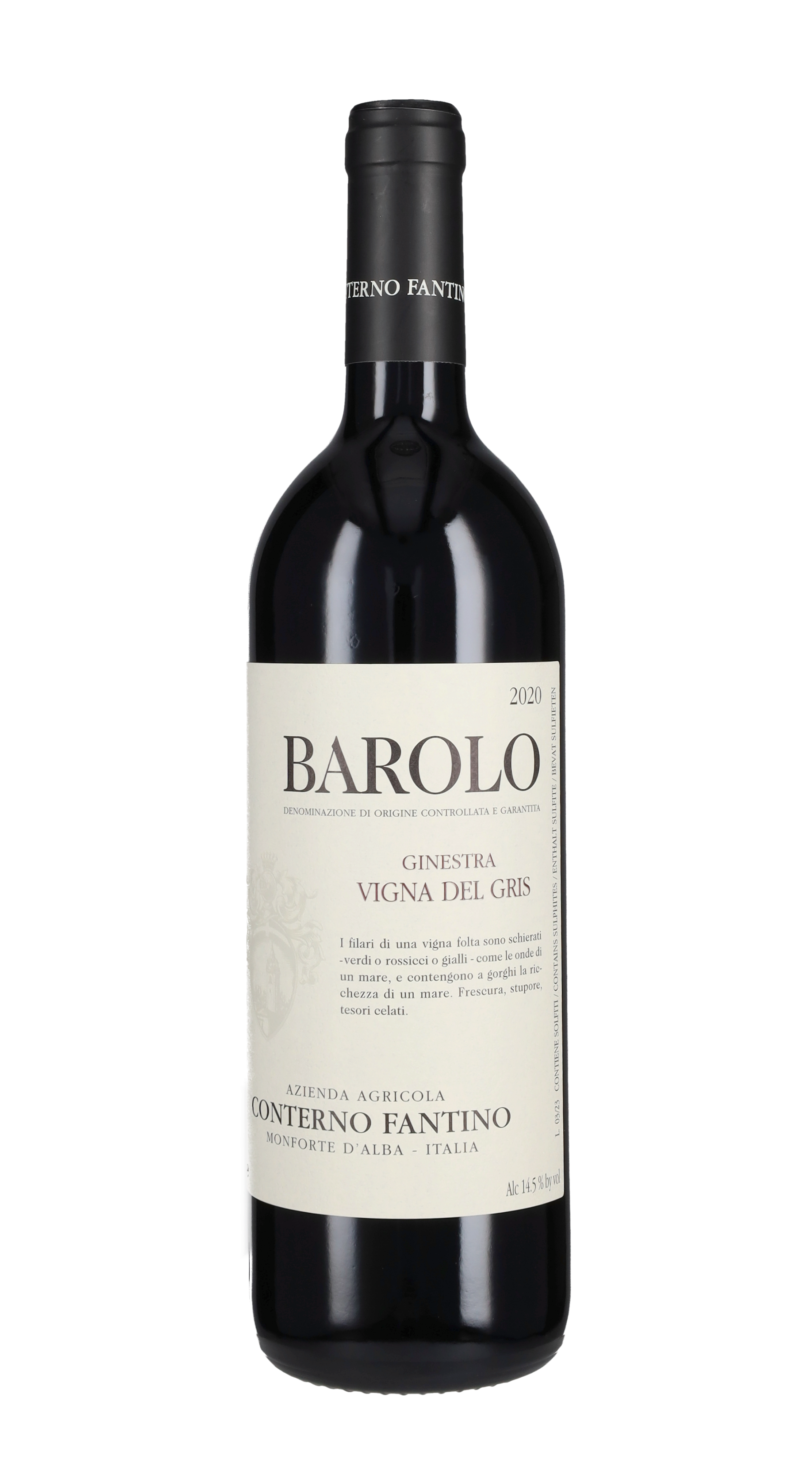 Barolo 'Ginestra - Vigna del Gris' Conterno Fantino