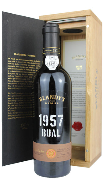 Blandy's Bual Frasqueira - Cassa di legno