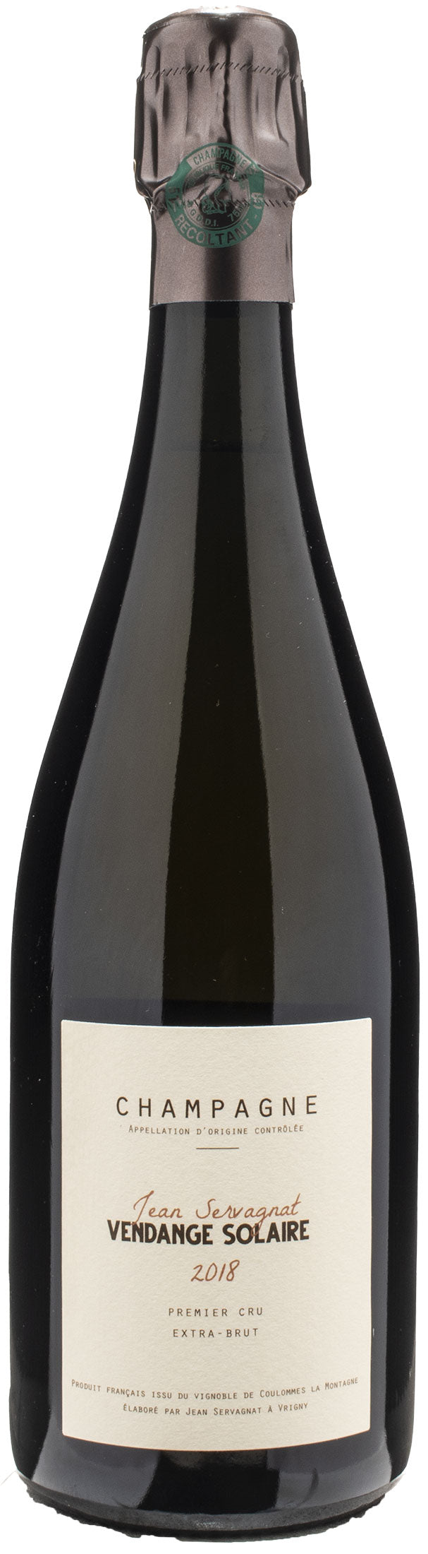 Champagne Vendanges Solaires 1er Cru Extra Brut