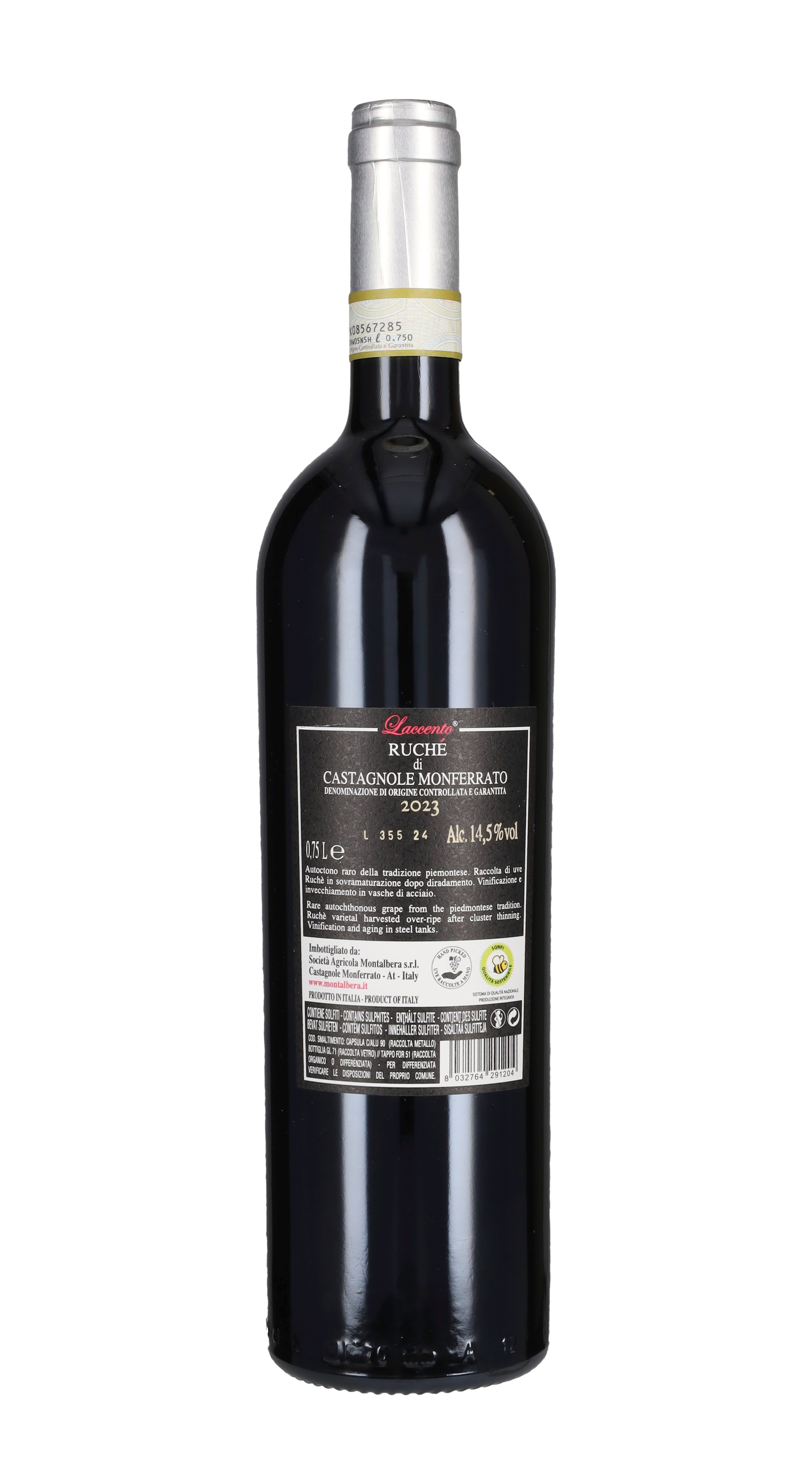 Ruché di Castagnole Monferrato 'Laccento'