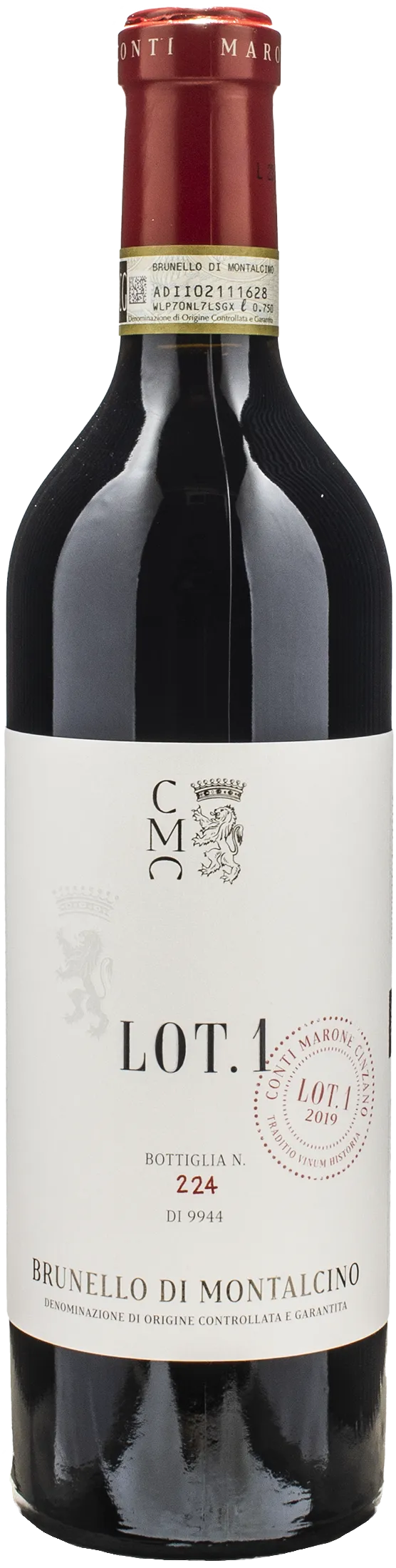 Conti Marone Cinzano Brunello di Montalcino LOT.1