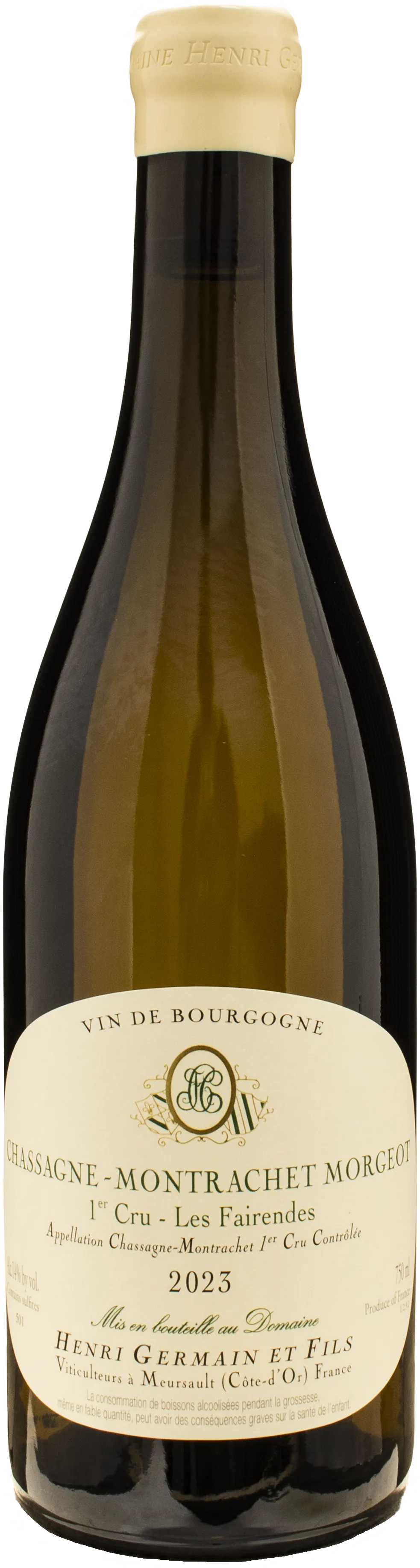 Chassagne Montrachet 1er Cru Morgeot Les Fairendes