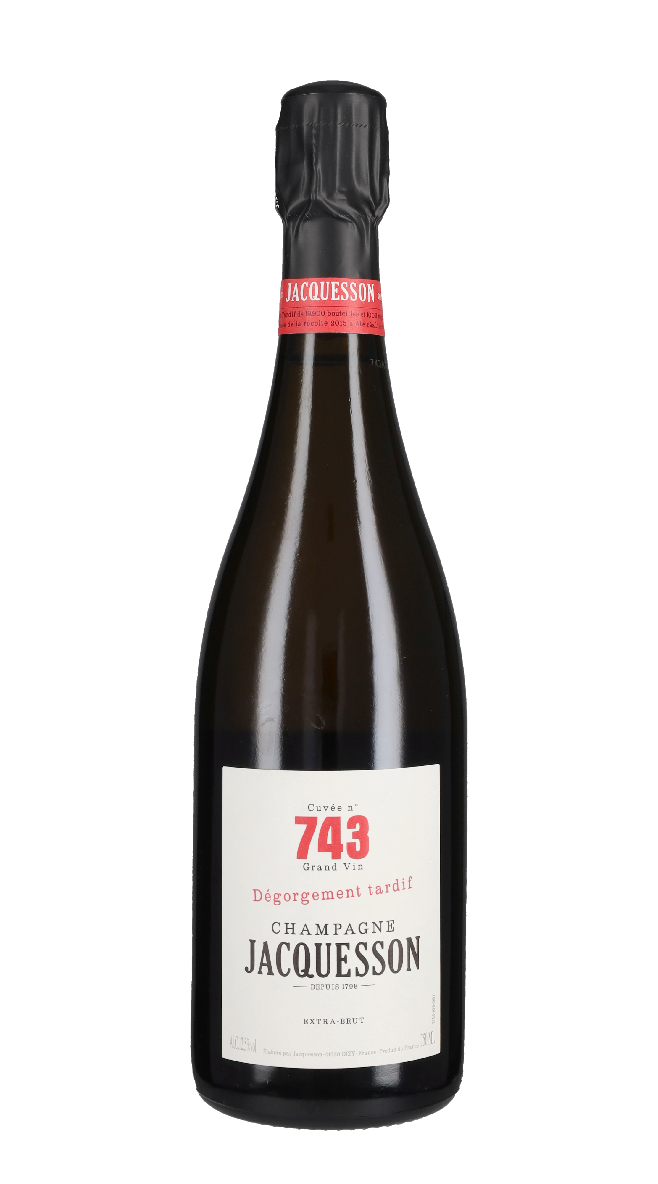 Champagne Extra Brut Cuvée 743 'Degorgement Tardif' Jacquesson