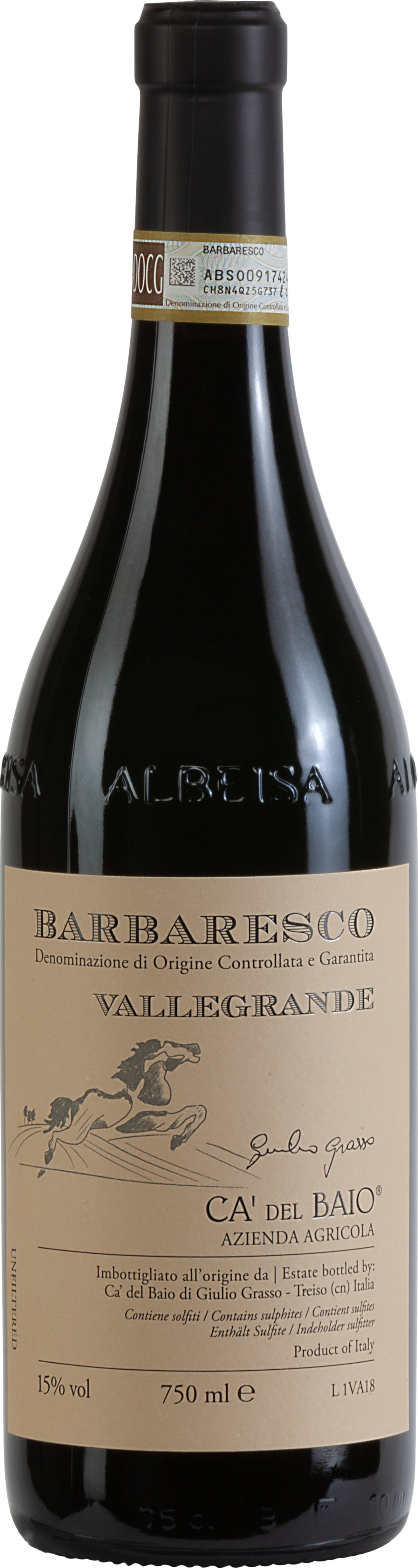 Ca' del Baio Barbaresco Vallegrande 2023