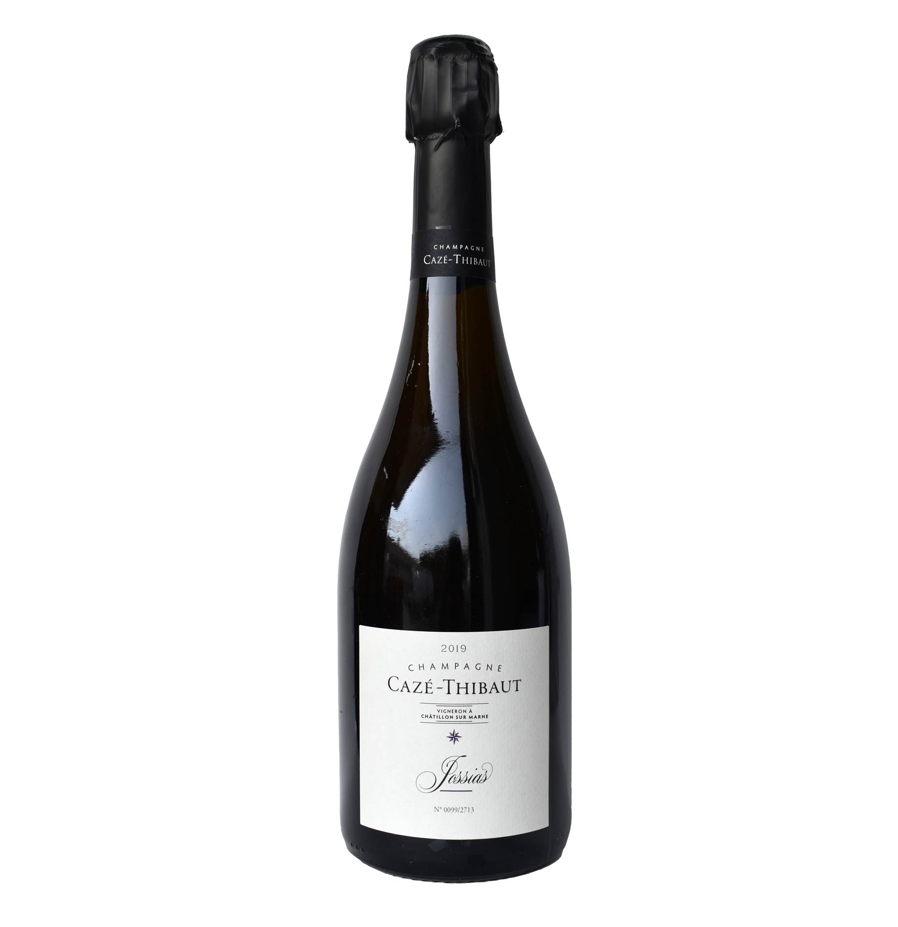 Champagne Blanc de Noir Brut Nature Les Jossias