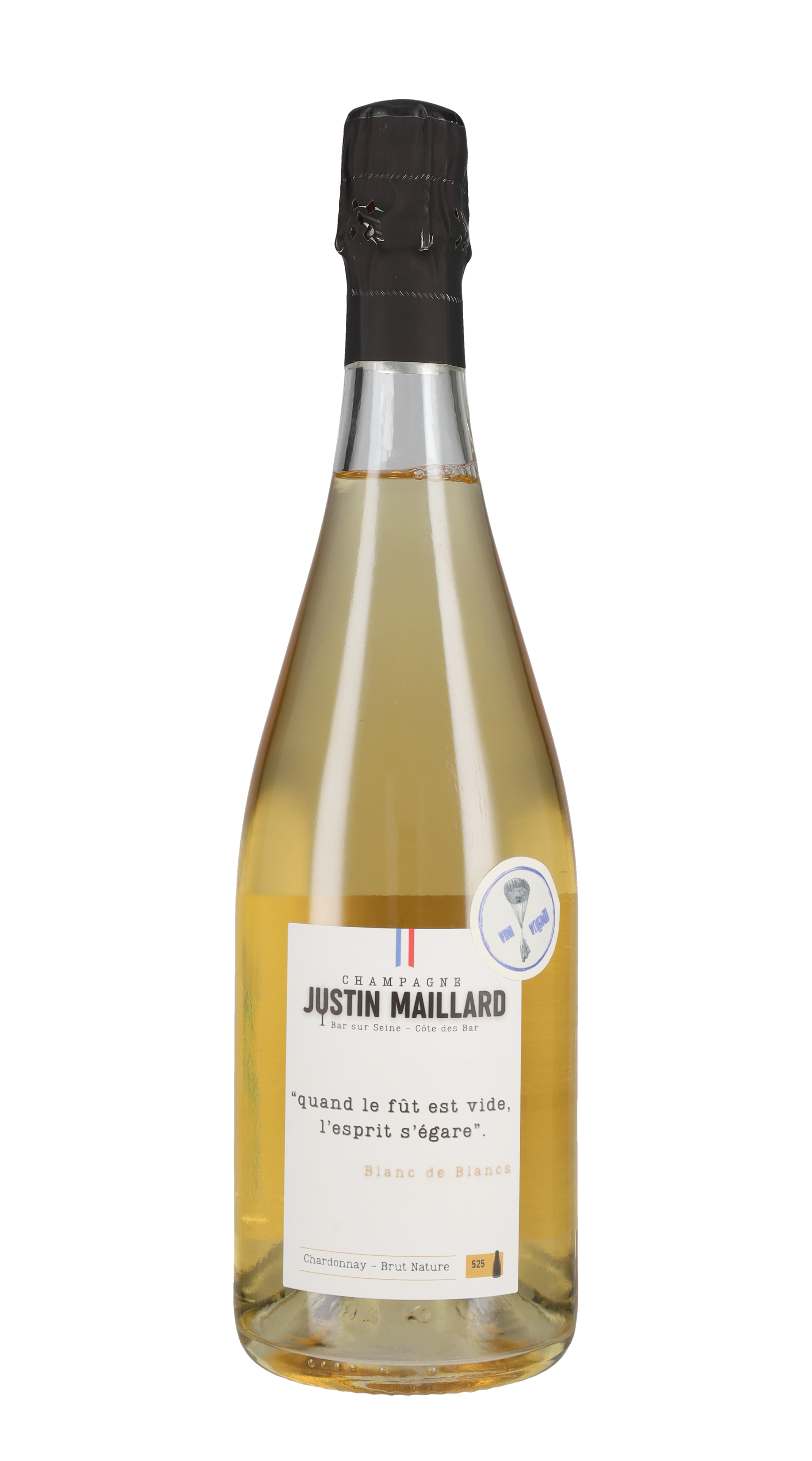 Champagne Extra Brut BdB ‘Eclat d’Or’ Justin Maillard