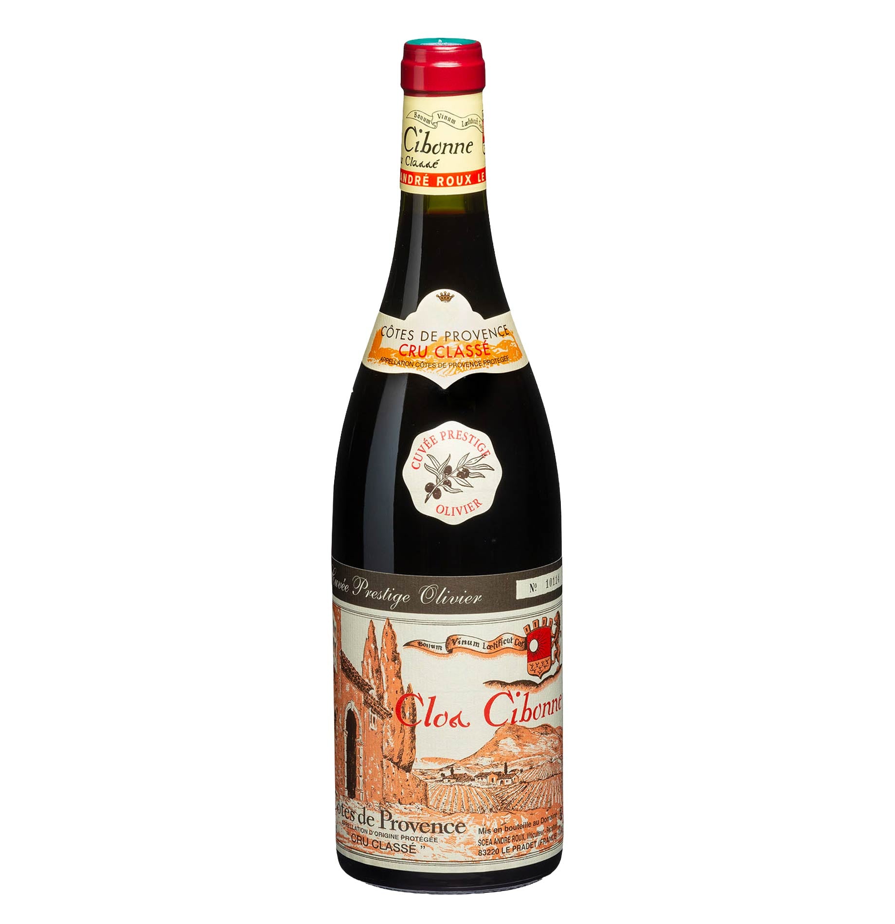 Côtes de Provence Rouge Cru Classé AOC Prestige Olivier