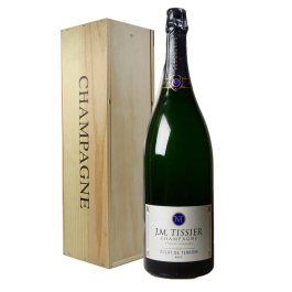 Champagne Brut Eclat de Terre JEROBOAM 3,0 lt Cassa Legno