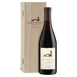 Robert Mondavi Winery Pinot Nero Napa Valley AVA 2021 0,75 ℓ, Cassetta di legno
