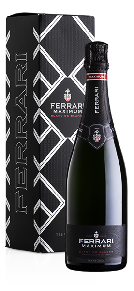 Ferrari TrentoDoc Blanc de Blancs "Maximum" Brut Astucciato