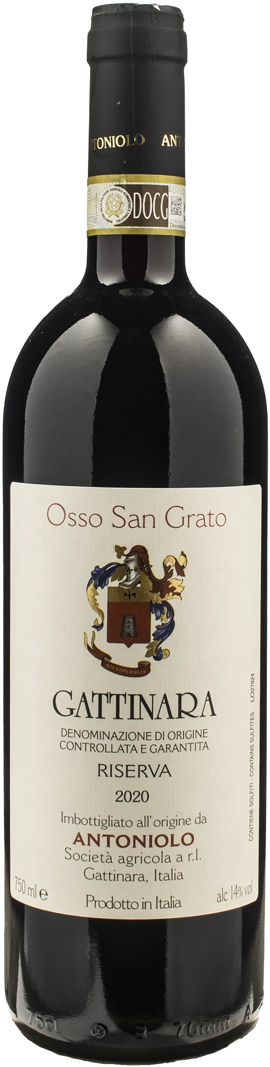 Gattinara Riserva Osso San Grato