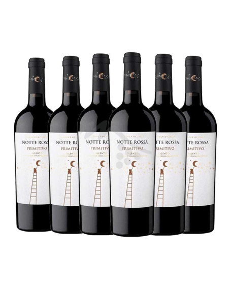 Box 6 Primitivo 2021 Salento IGP Notte Rossa