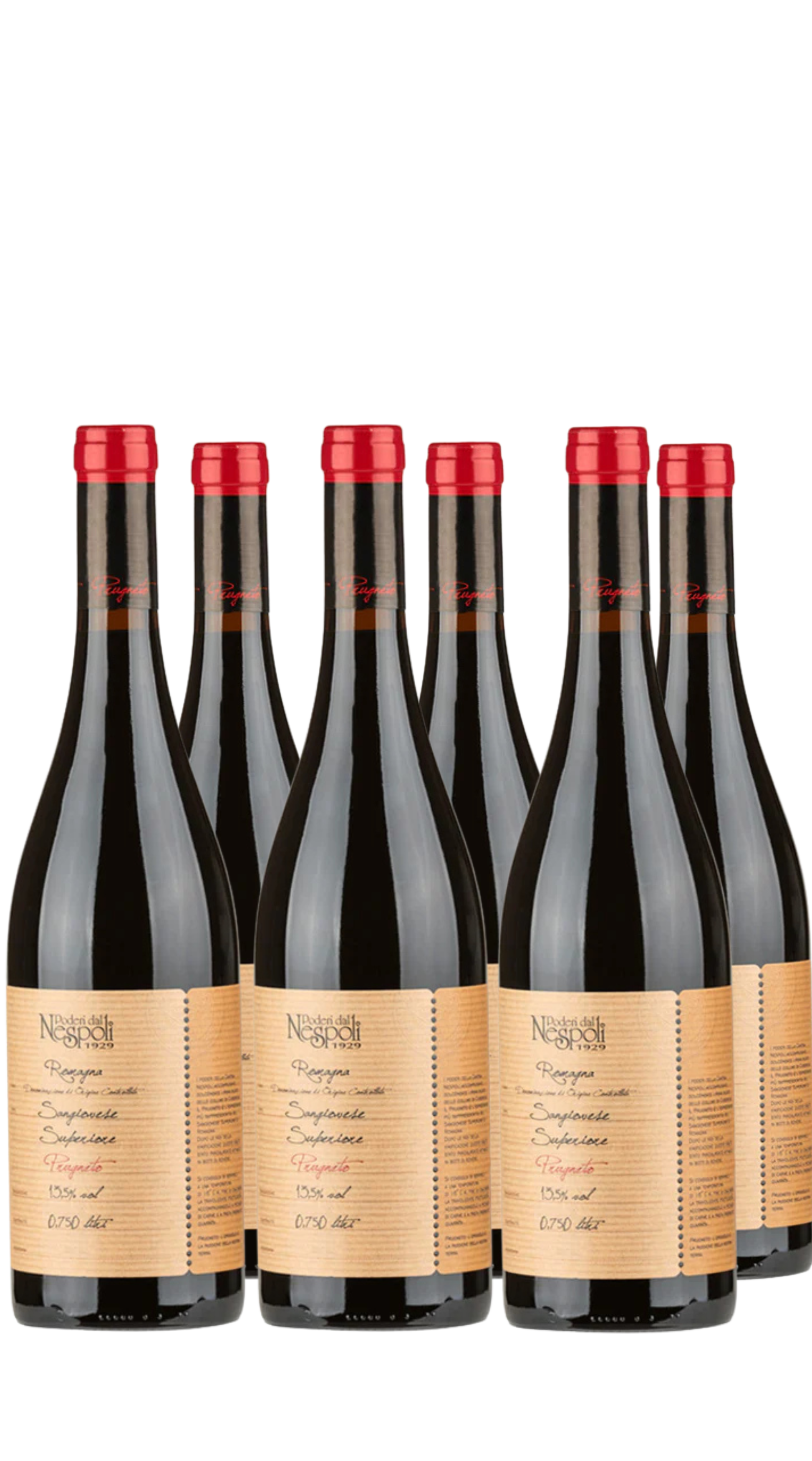 Wine Box Sangiovese 'Prugneto' Nespoli (6bt)