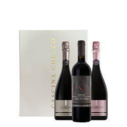 Confezione con Barolo e Spumanti