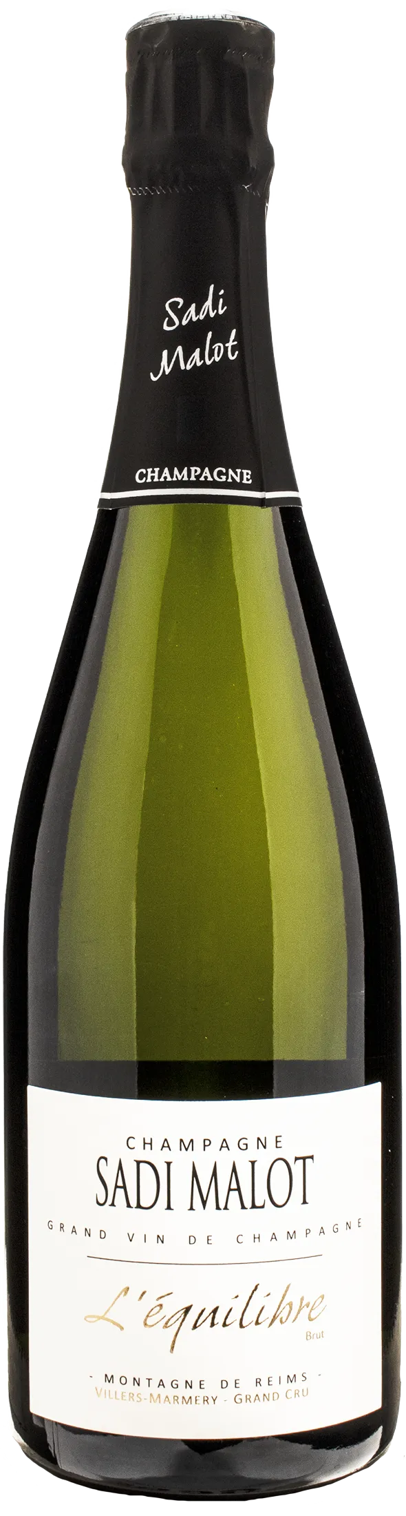 Sadi Malot Champagne L'Equilibre Brut Grand Cru