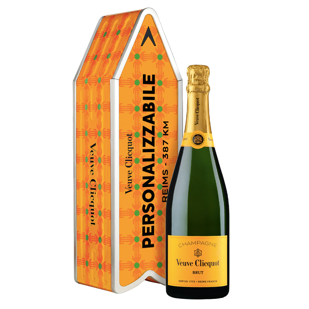 Champagne Brut Yellow Label Hands Pattern Arrow by Yinka Ilori