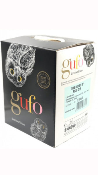 Rosso Terre di Chieti IGP - Gufo - Bag in Box - 10 Litri