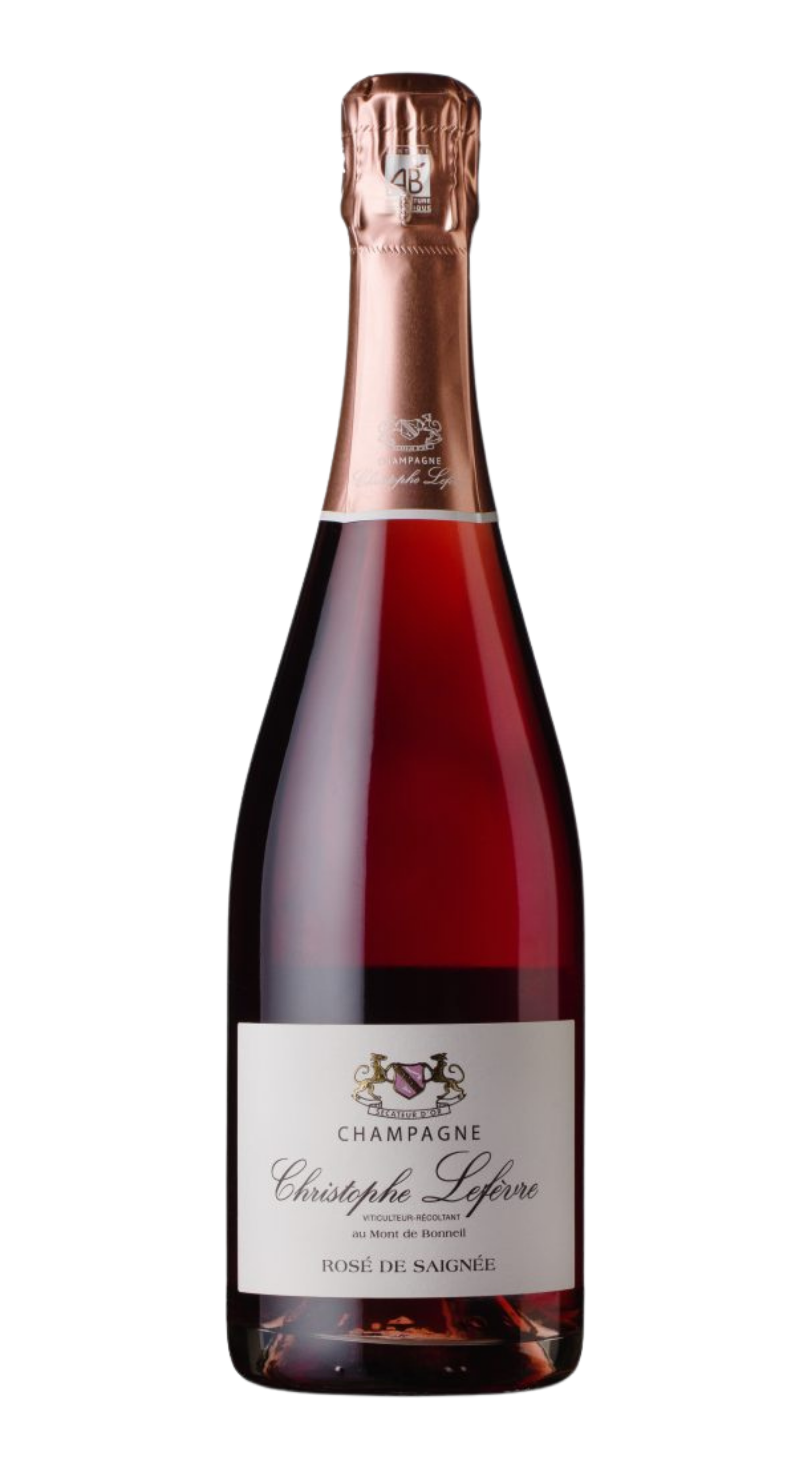 Champagne Rosé de Saignée Brut Nature Cristophe Lefevre
