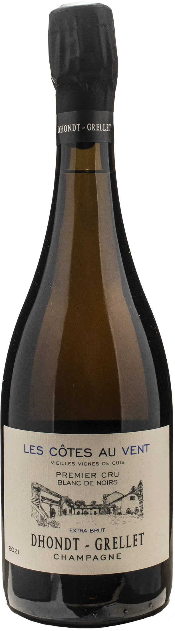 Champagne 1er Cru Blanc de Noirs Les Cotes aux Vents Extra Brut