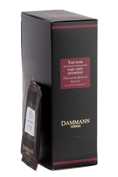 T&egrave; nero - Earl Grey Yin Zhen deteinato - 24 bustine termosigillate