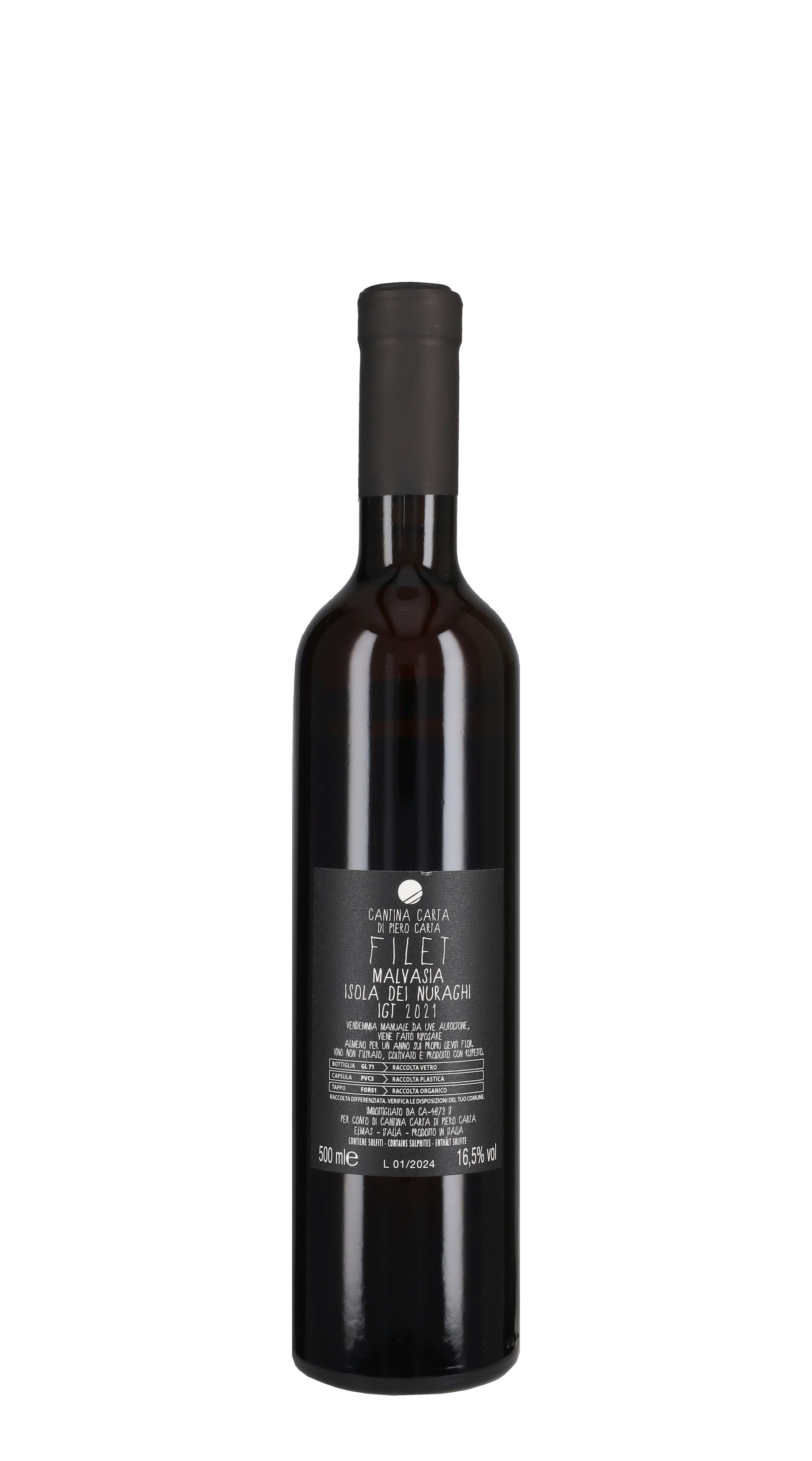 Malvasia di Bosa 'Filet' - 50cl