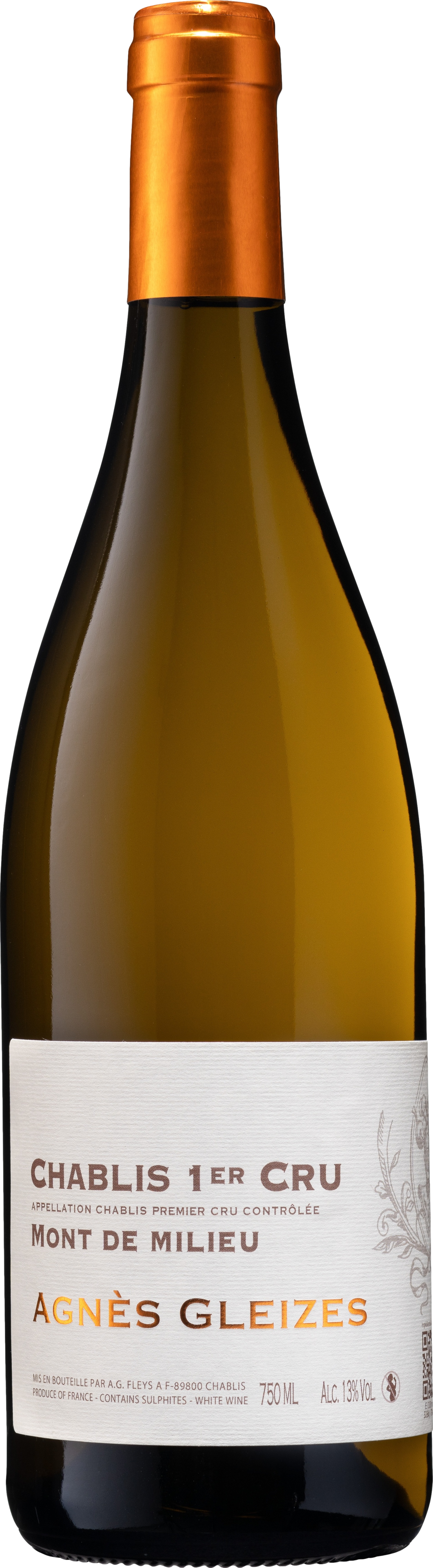 Domaine Gautheron Agnes Gleizes Agnes Gleizes Chablis Premier Cru Mont de Milieu 2023